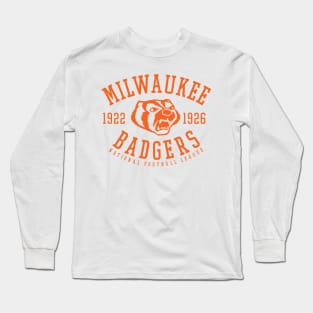 Milwaukee Badgers Football Long Sleeve T-Shirt